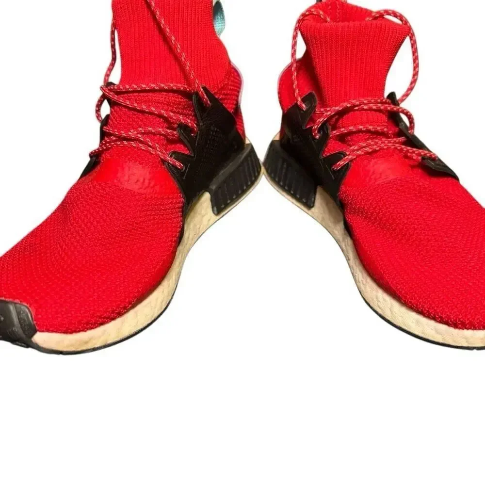 Adidas NMD - XR1 Winter BZ0632 Scarlet Red Black Lavender White size 10.5 Runnin
